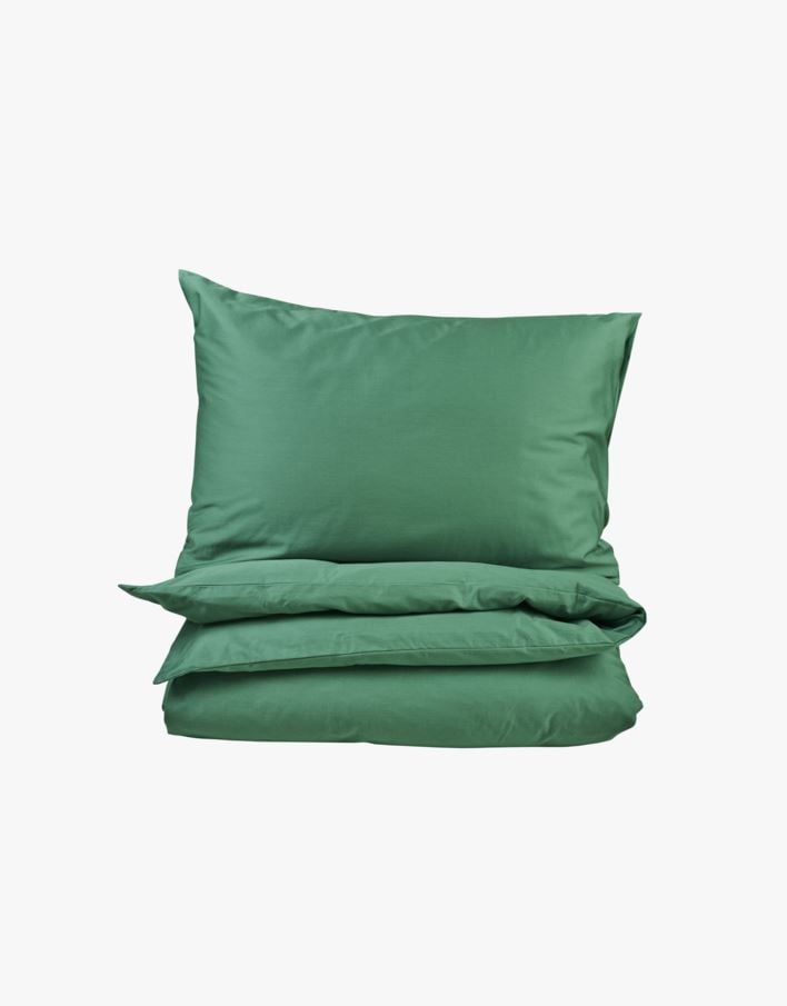 Sateng sengesett mosegrønn - 140x200 cm mosegrønn - 1