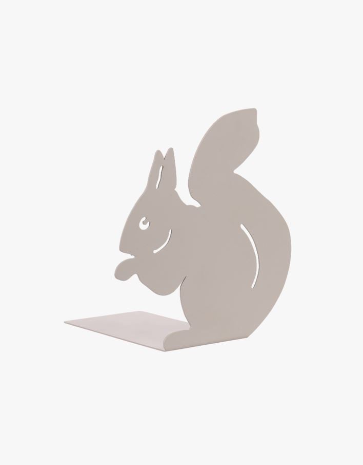 Bokstøtte grå - 14,5x15 cm grå - 1