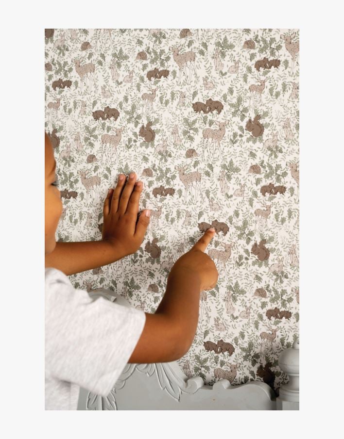 Tapet grønn - 53 cm x10,5 m grønn - 1