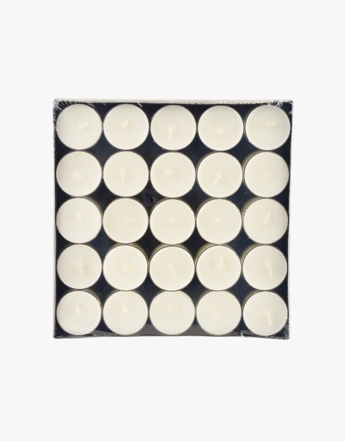 Telys hvit - ø4cm hvit - 1