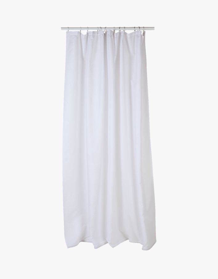 Dusjforheng hvit - 180x200 cm hvit - 1