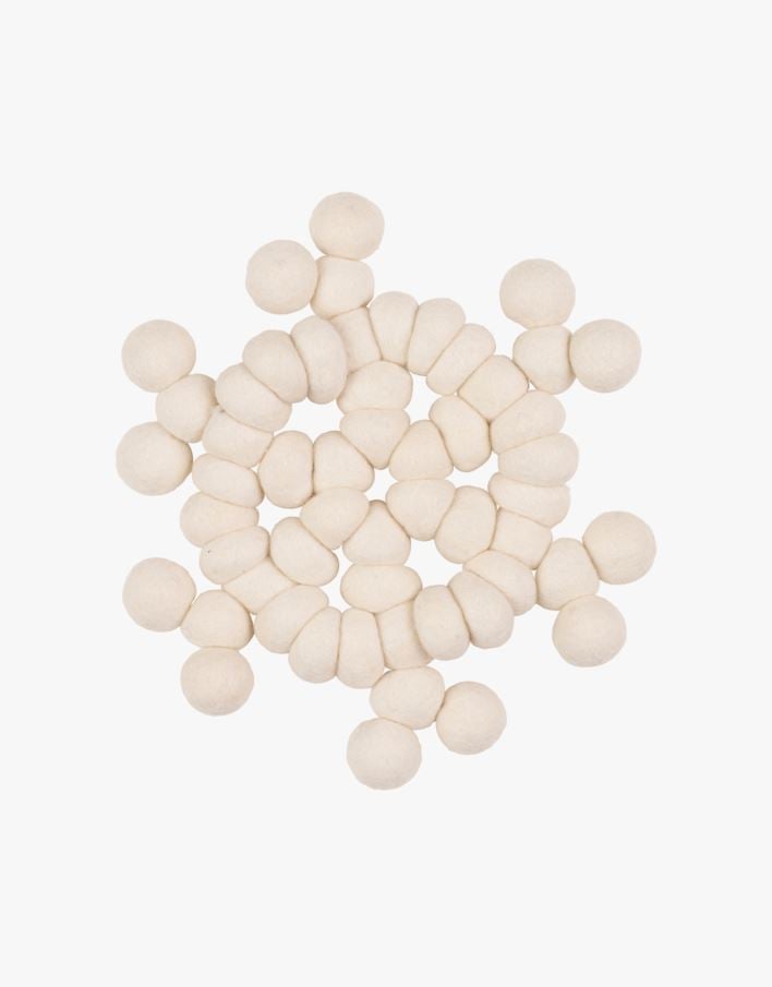 Gryteunderlag offwhite - ø 22 offwhite - 1