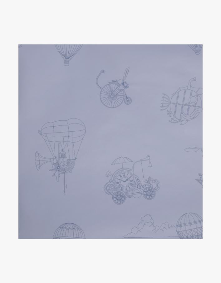 Tapetprøve blå - A4 blå - 1