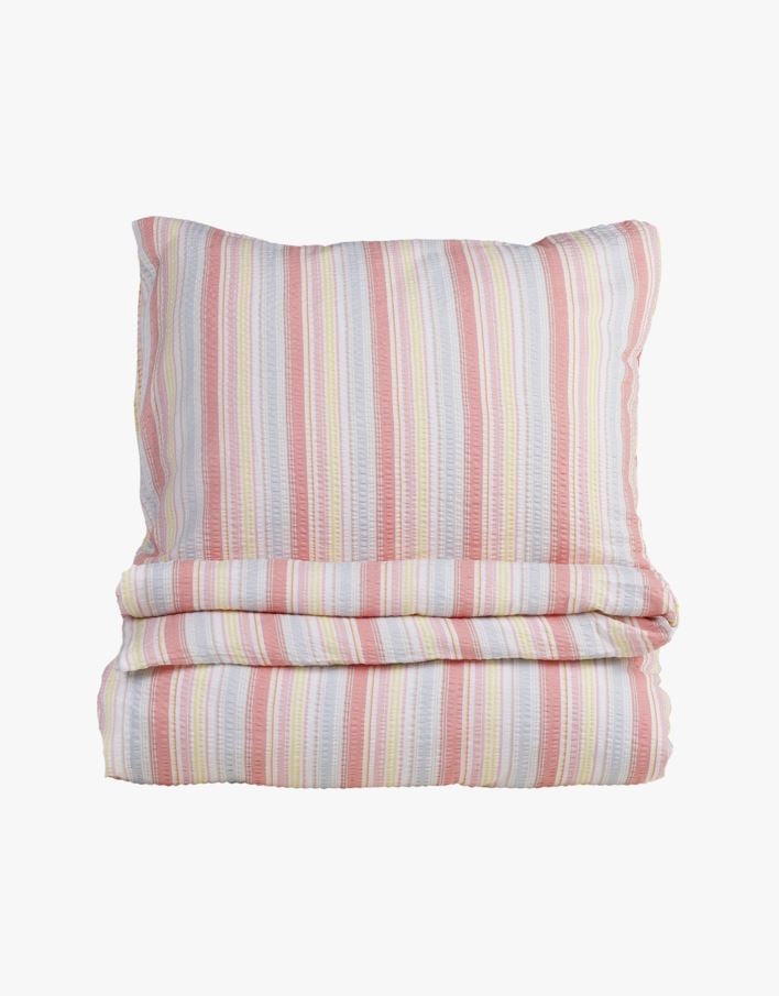 Krepp sengesett multi - 140x200 cm multi - 1