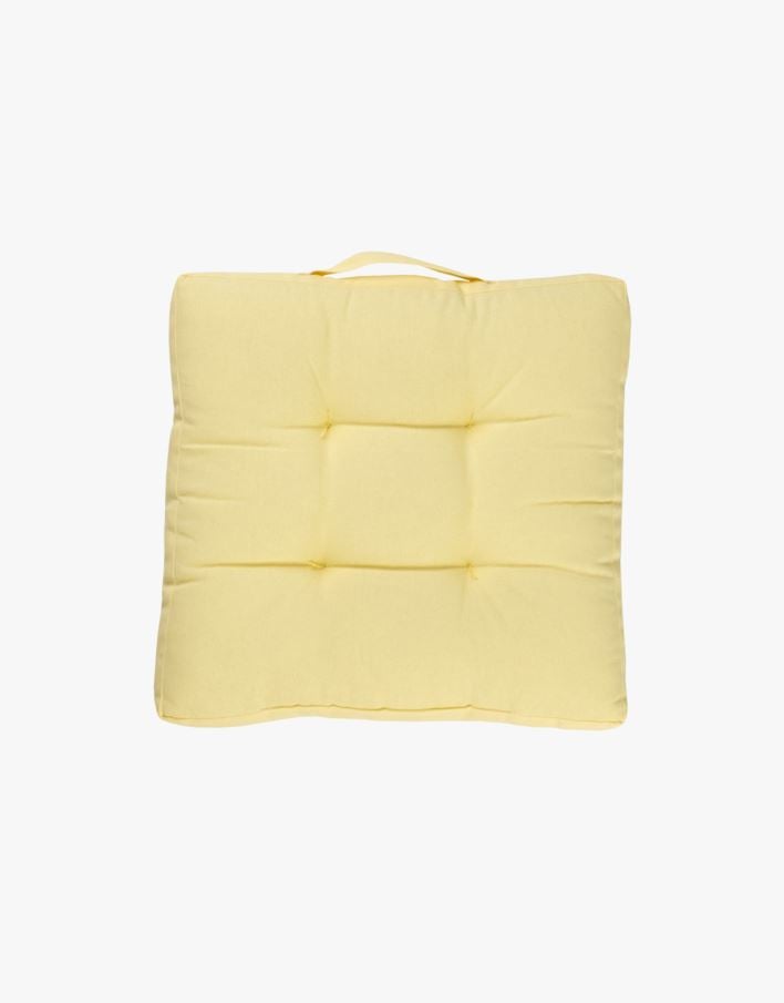 Sittepute gul - 40x40x5 cm gul - 1