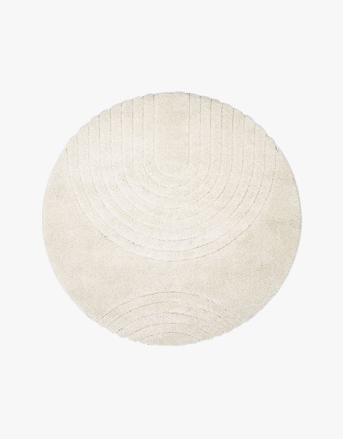 Rundt teppe offwhite - ø200 cm offwhite - 1