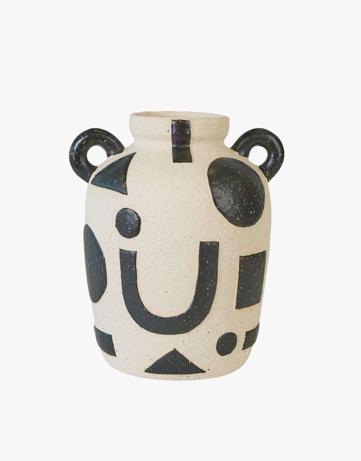 Vase multi hvit - 20,5x18,5x24 cm multi hvit - 1