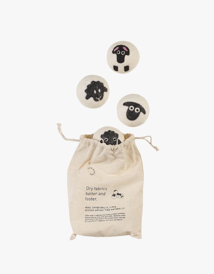 Tørkeballer offwhite - 15x20 cm offwhite - 1