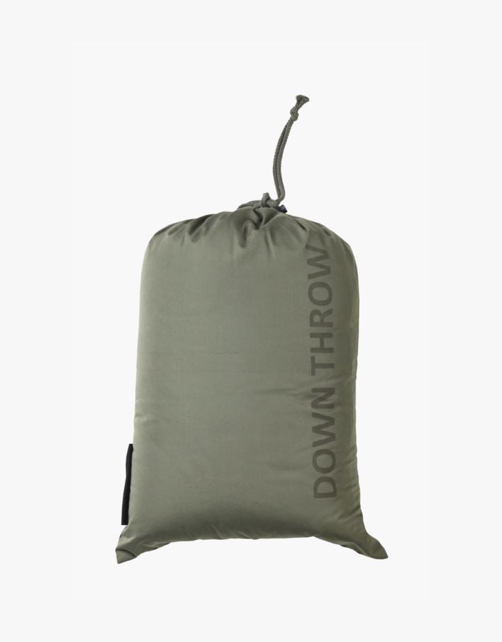 Dunpledd mørk grønn - 130x170 cm mørk grønn - 1