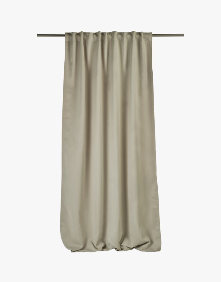 Lysdempende gardin beige - 140x240cm 7cm beige - 1