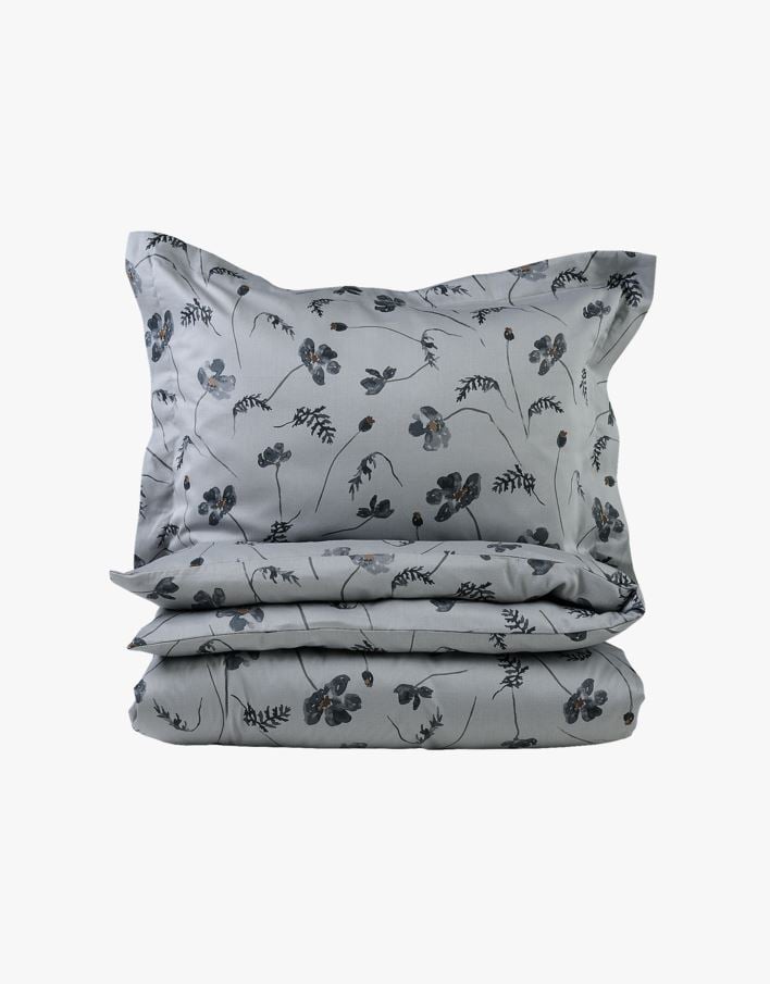 Sateng sengesett multi blå - 140x200 cm multi blå - 1