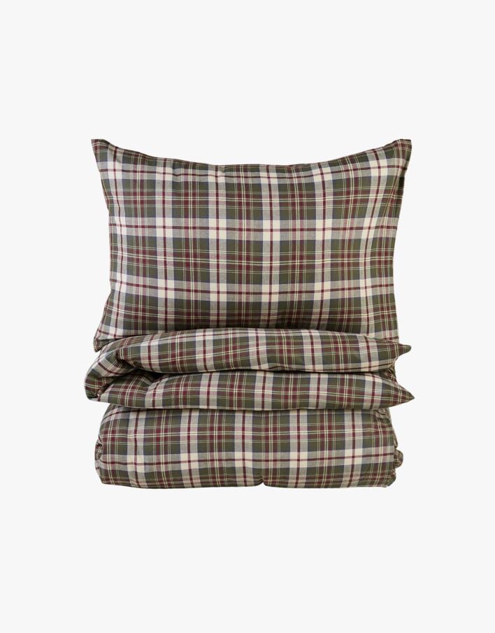 Garnfarget bomull sengesett multi - 140x200+50x70 cm multi - 1