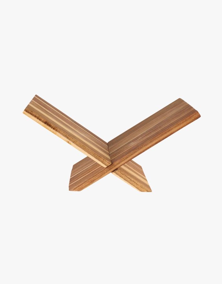 Bokstøtte natur - 37x25x17 cm natur - 1