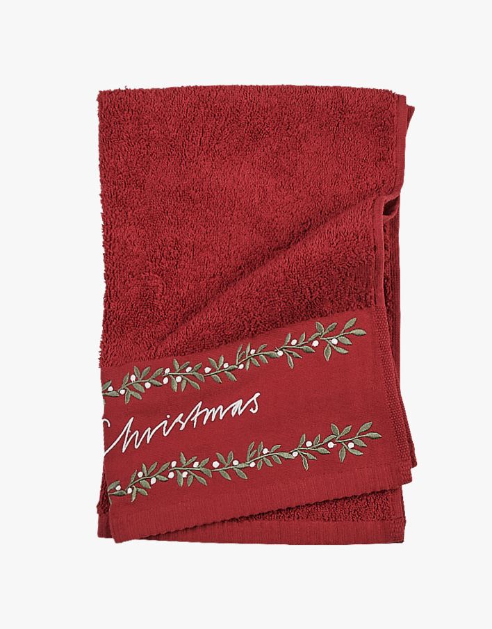 Gjestehåndkle rød - 40x60 cm rød - 1
