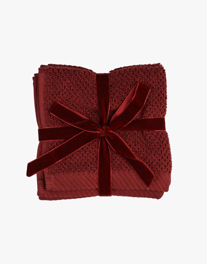 Klut 2 stk rød - 30x30 cm rød - 1