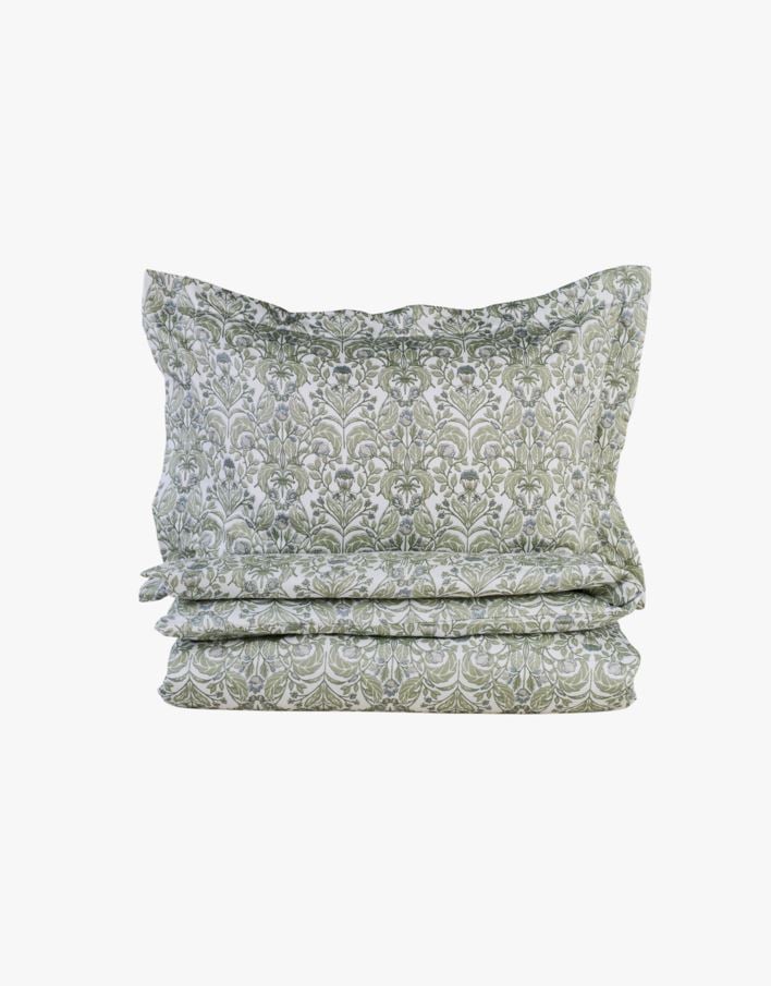 Sateng sengesett multi grønn - 140x220 cm multi grønn - 1