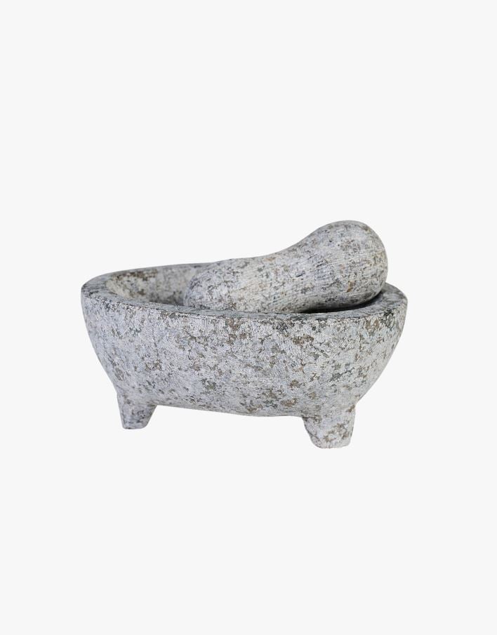 Morter grå - 13,5x16,5x9 cm grå - 1