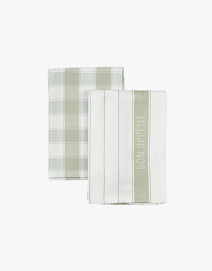 Kjøkkenhåndkle grønn - 47x70x0,5 cm grønn - 1