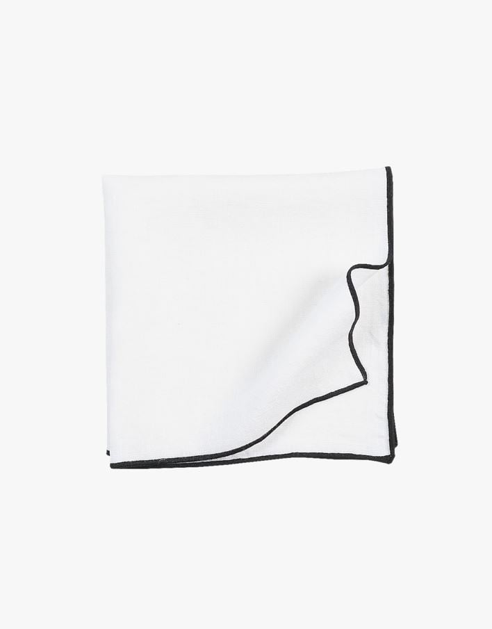 Linserviett hvit - 47x47 cm hvit - 1