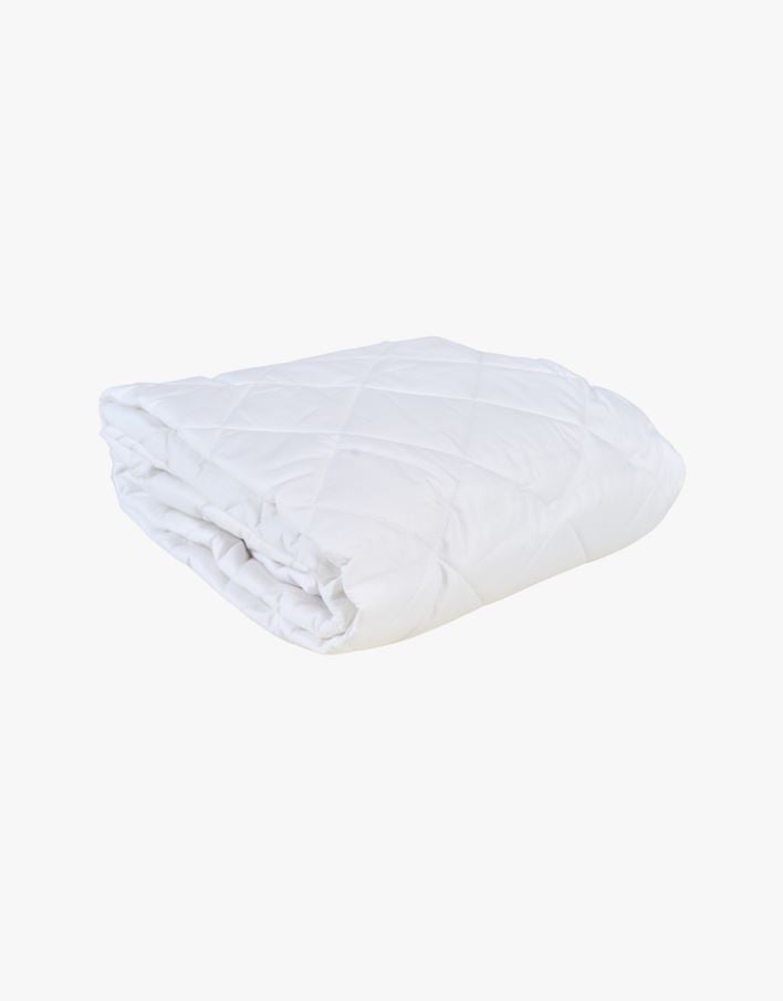 Madrassbeskytter hvit - 180x200 hvit - 1