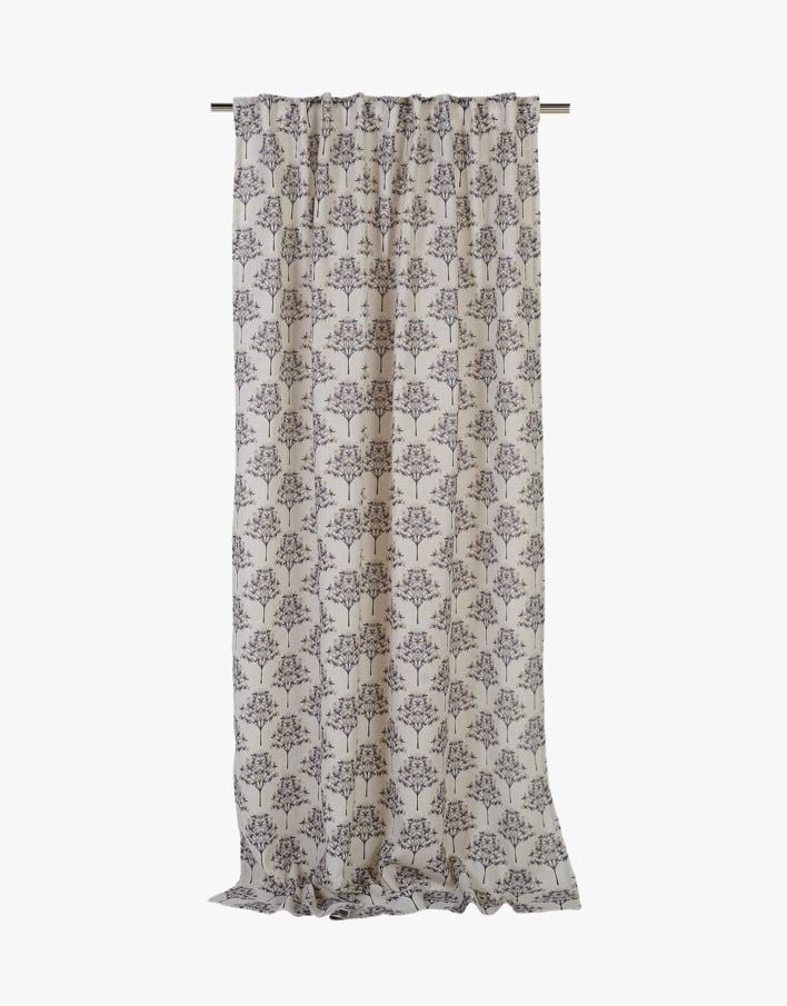 Gardin blå - 140x220 cm blå - 1