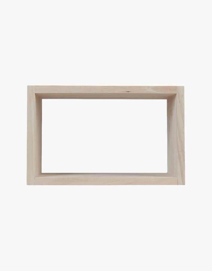 Hylle lys natur - 26x15x42 cm lys natur - 1