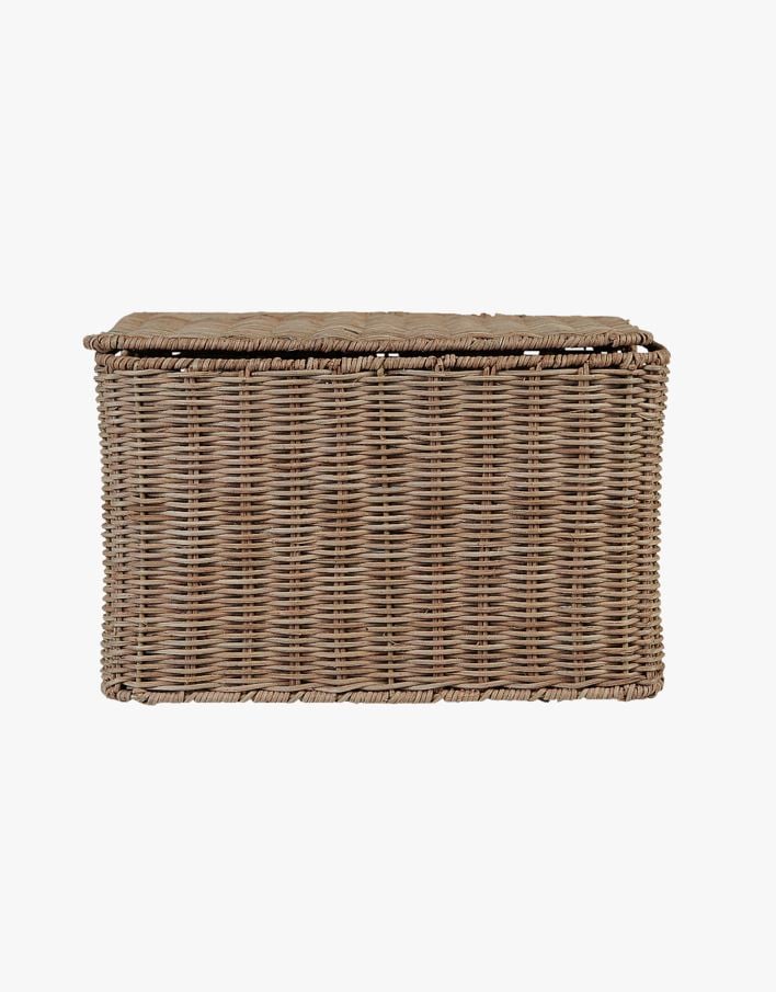 Oppbevaringskurv lys brun - 33x23x20 cm lys brun - 1