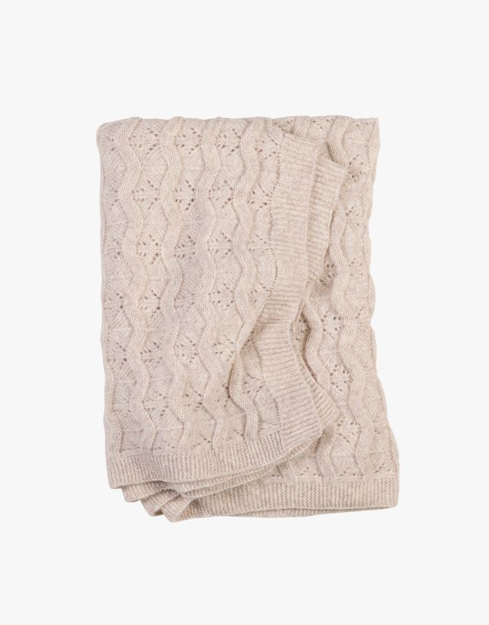 Pledd beige - 130x170 cm beige - 1