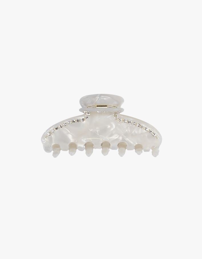 Hårklype offwhite - 4,2x8,8x3,8 cm offwhite - 1