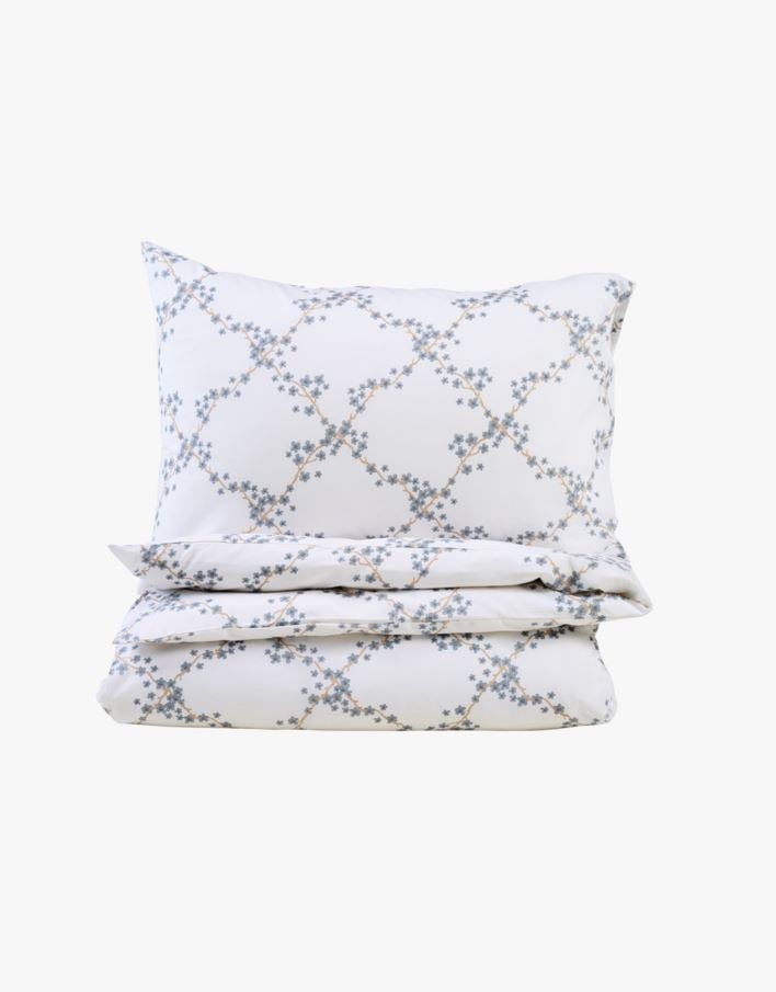 Bomull sengesett multi - 140x220+50x70 cm multi - 1