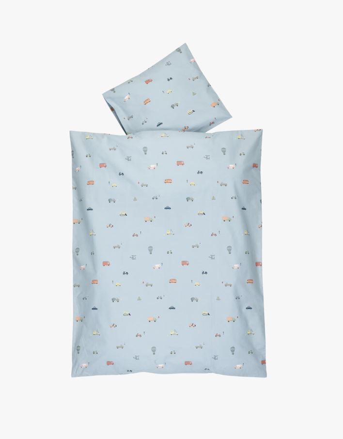 Sengesett blå - 100x140cm 40x60cm blå - 1