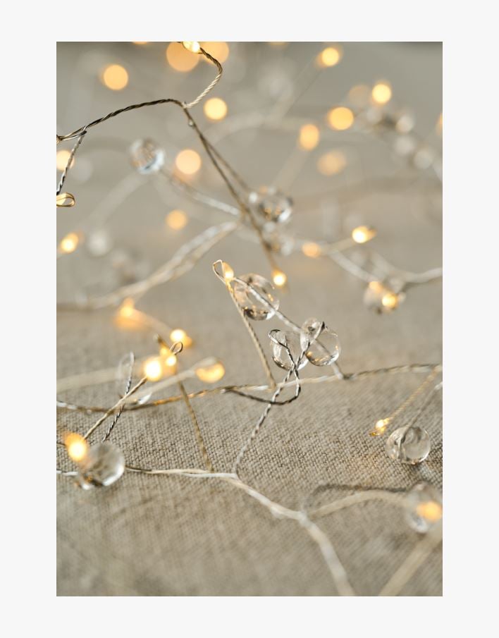 Led lyslenke transparent - 190 cm transparent - 1