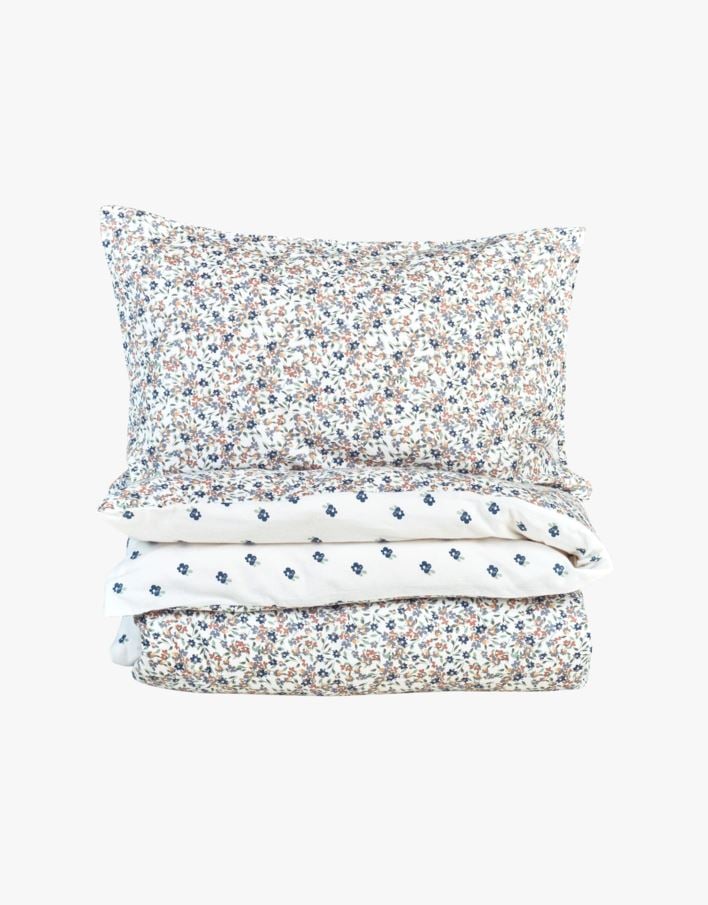 Flanell sengesett multi - 140x220 cm multi - 1