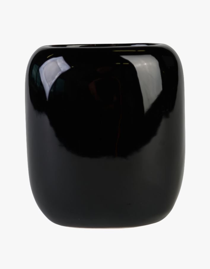 Tannglass svart - 8,4x6x9,4 cm svart - 1