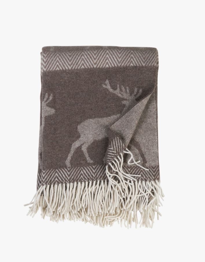 Ullpledd multi beige - 130x170 cm multi beige - 1