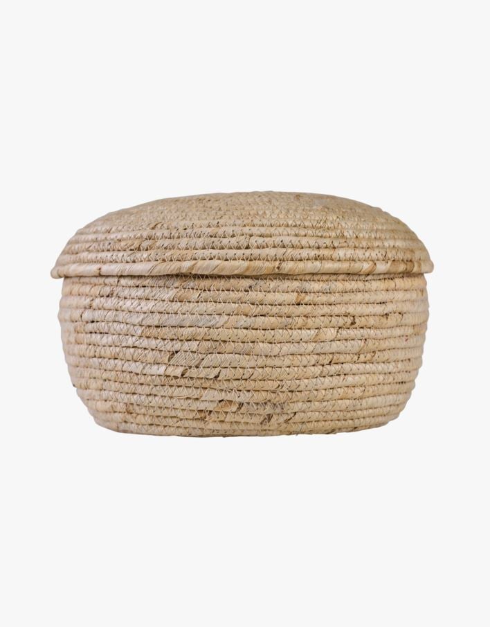 Kurv lys natur - 24x24x15 cm lys natur - 1