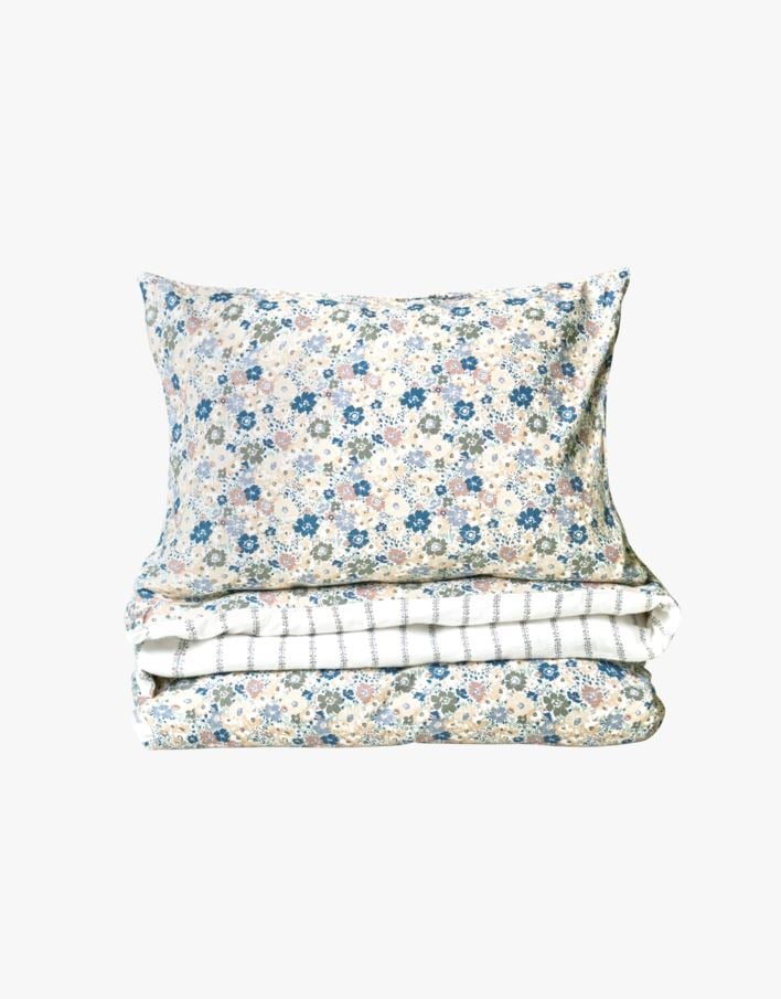 Flanell sengesett multi - 140x220 cm multi - 1