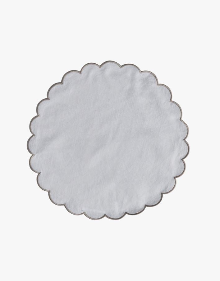 Tøyserviett hvit - ø40 hvit - 1