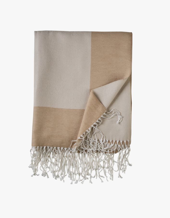 Pledd beige - 130x170 cm beige - 1