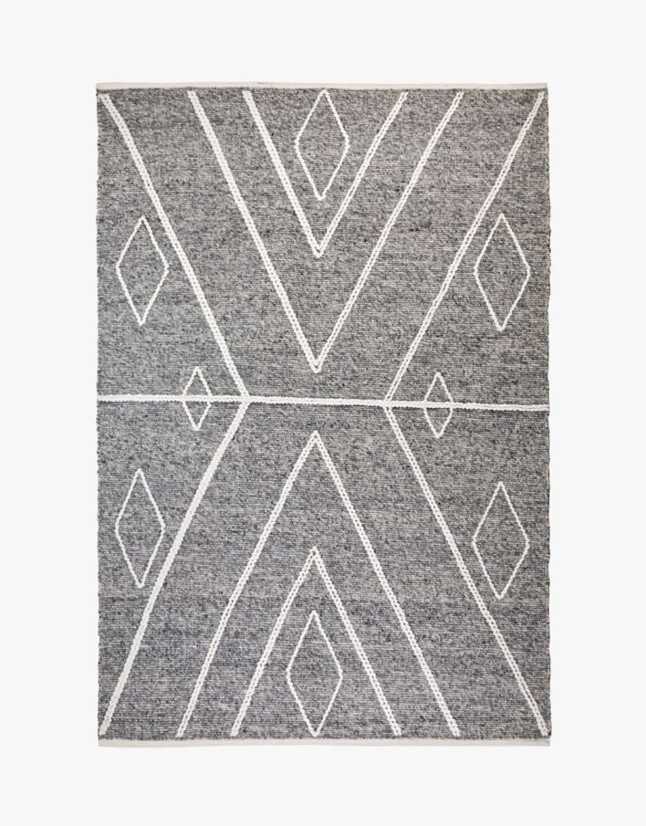 Ullteppe mørk grå - 240x300 cm mørk grå - 1