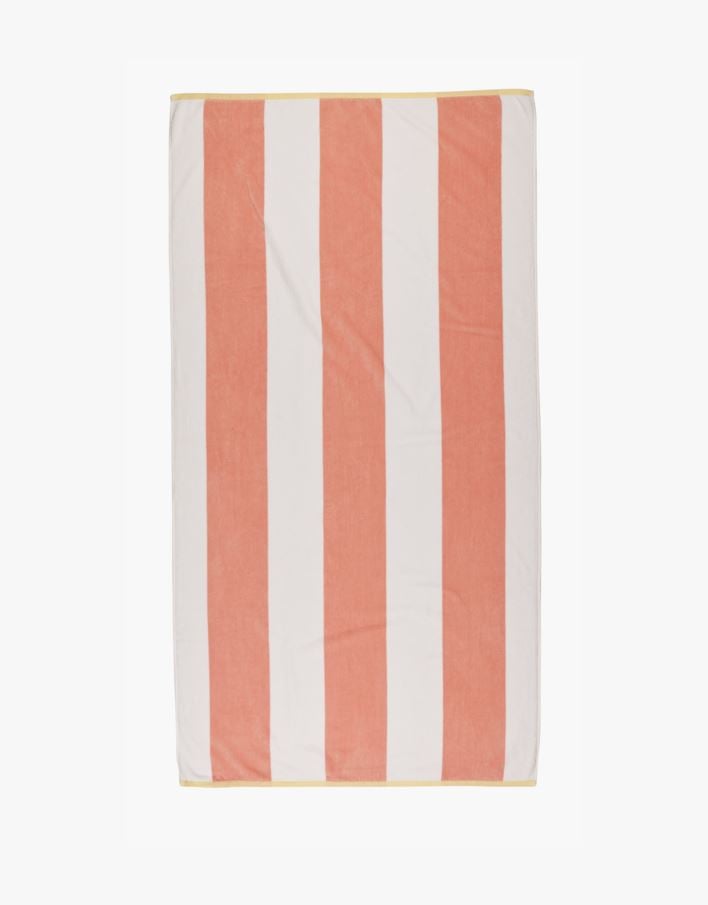 Badehåndkle lys korall - 90x180 cm lys korall - 1