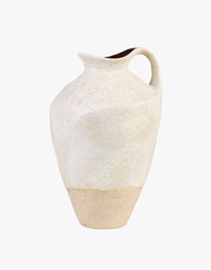 Krukke multi beige - 19x19x29 cm multi beige - 1