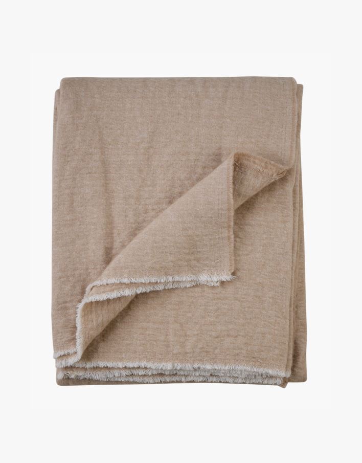 Pledd beige - 130x170 cm beige - 1