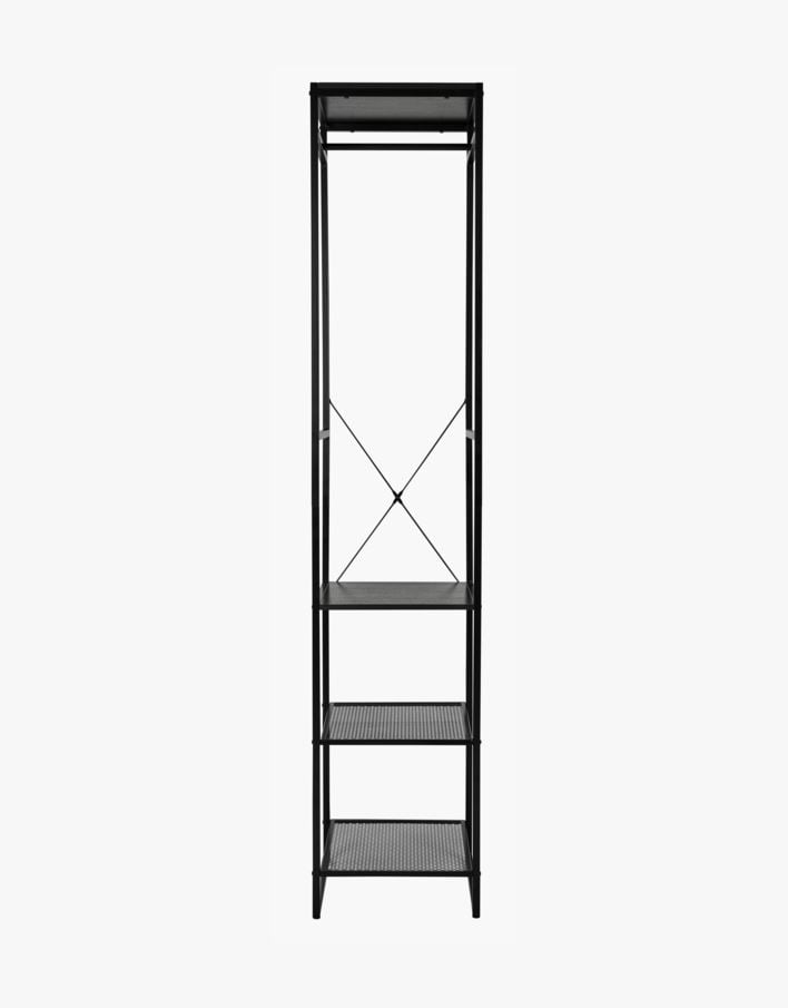 Klesstativ svart - 44x46,5x215 cm svart - 1