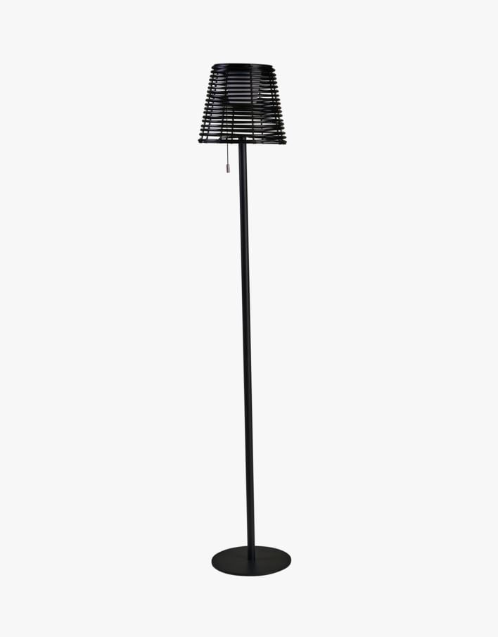 Led gulvlampe svart - 20x20x122 cm svart - 1
