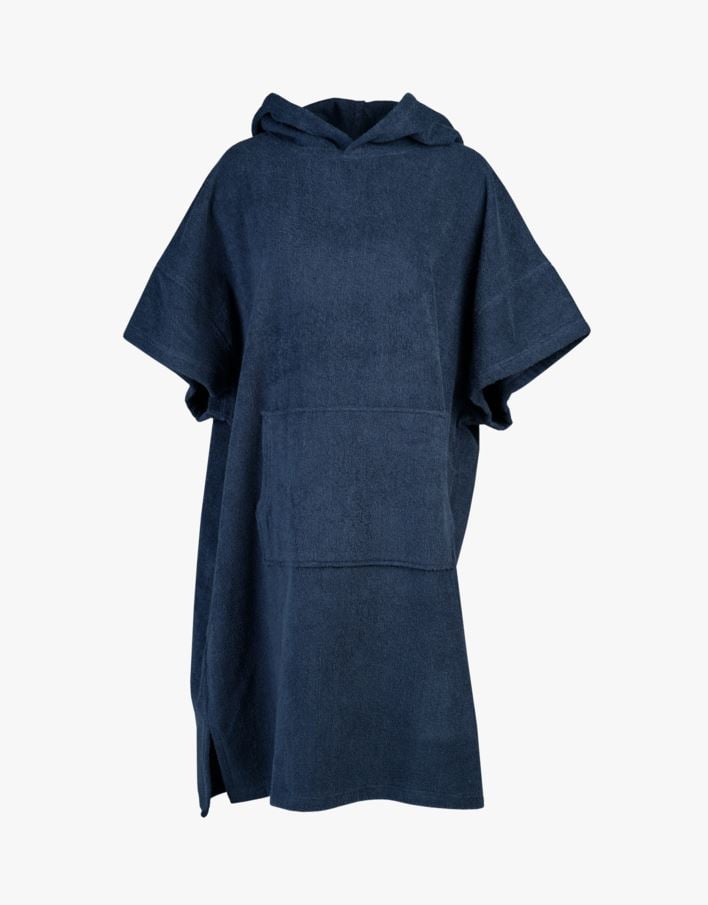 Poncho marineblå - 78x111 cm marineblå - 1