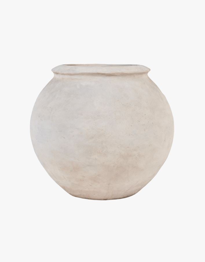 Krukke offwhite - 41x41x38 cm offwhite - 1