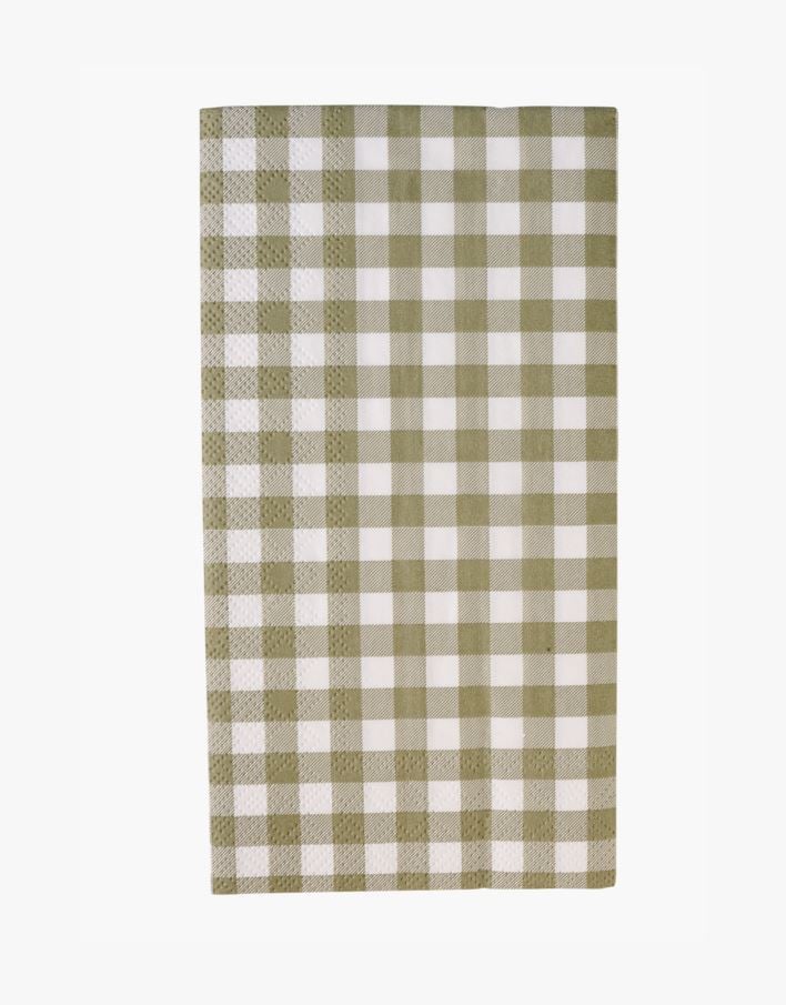 Kjøkkenservietter olivengrønn - 33x42 cm olivengrønn - 1