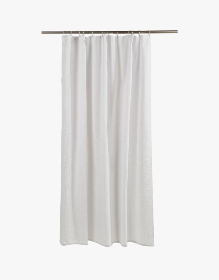 Dusjforheng hvit - 180x200 cm hvit - 1