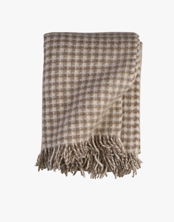 Ullpledd multi beige - 130x170 cm multi beige - 1